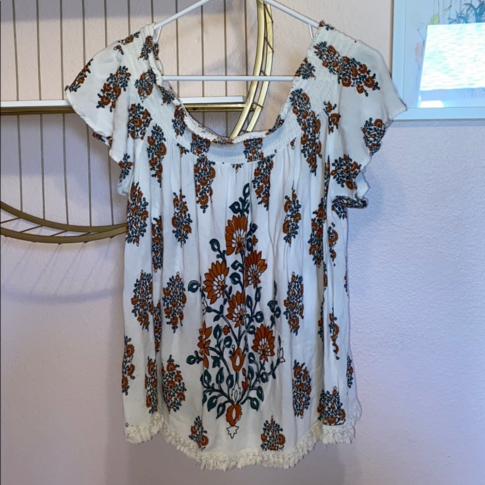 Off the shoulder top